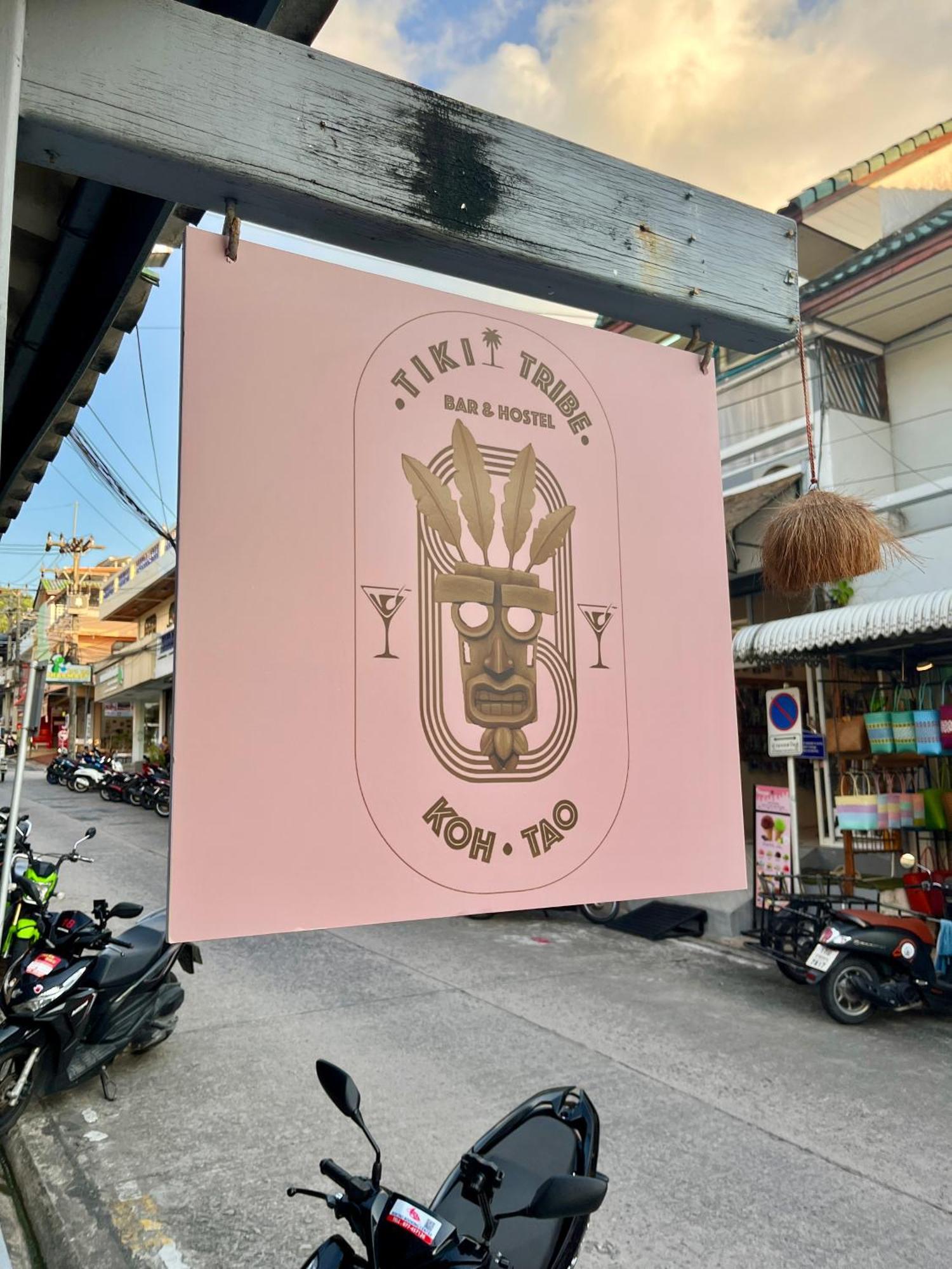 Tiki Tribe Bar & Hostel Ko Tao Ngoại thất bức ảnh