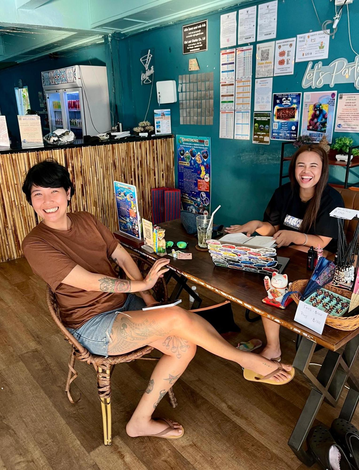 Tiki Tribe Bar & Hostel Ko Tao Ngoại thất bức ảnh